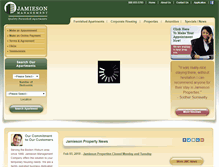 Tablet Screenshot of jamiesonproperties.com
